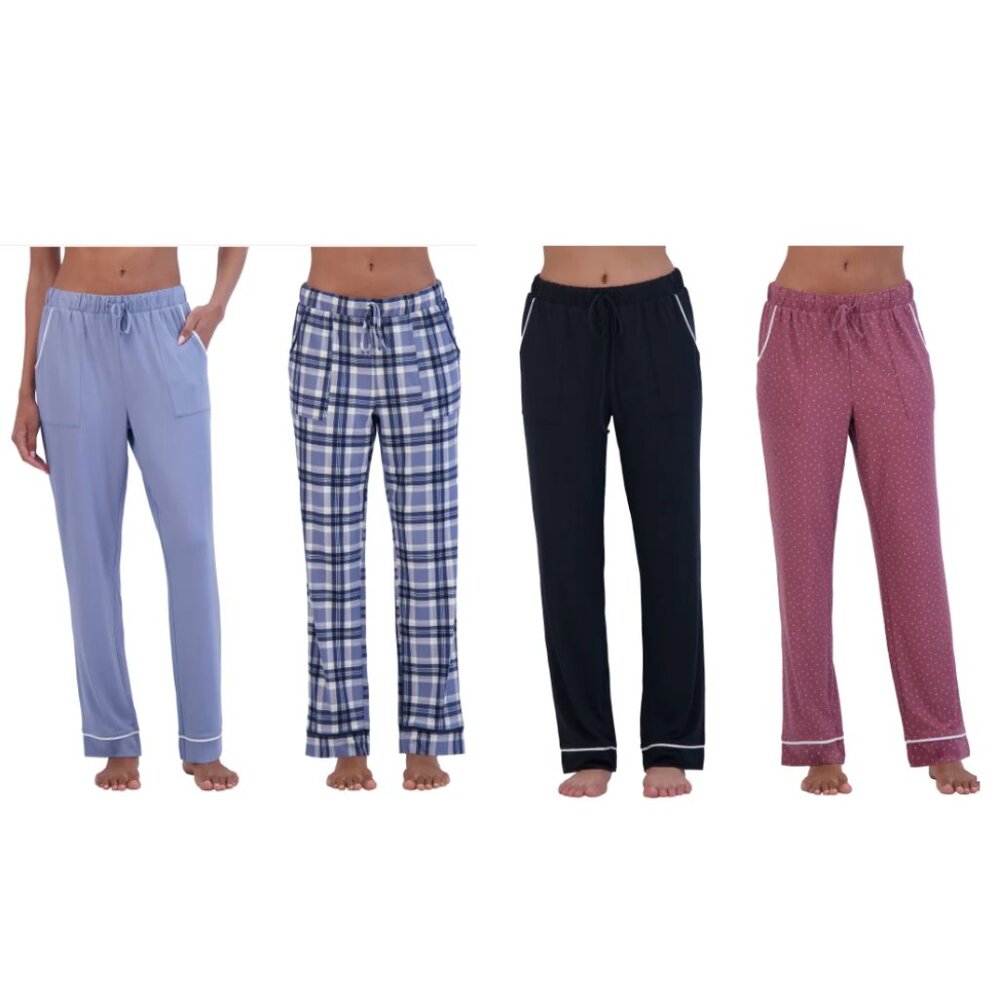 NWT Lucky Brand Women's 2 Pack Straight Leg Lounge Pants Size S-XL $65 11HL248